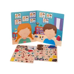 MAGNIKON Magnetspiel Emotionen Магнитные игровые эмоции