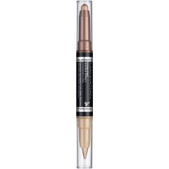 MANHATTAN Cosmetics (Манхеттен)  Augen Eyemazing Double Effect Eyeshadow Тени для век &amp; Liner Лайнер для глаз, Nr, 002 Molten Metal / 1,60 г