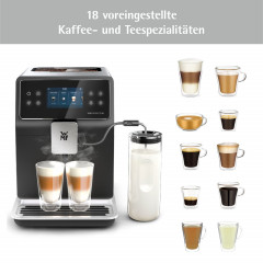 WMF WMF Kaffeevollautomat Perfection 880l, Kuchenminis Deep Black Langschlitztoaster Полностью автоматическая кофемашина WMF Perfection 880л, тостер с длинными слотами Deep Black и пирожными Minis