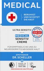 DR. SCHELLER Medical Sensitiv Creme, 50 ml, Dr. Scheller успокаивающий крем Medical Sensitiv для чувствительной и раздражённой кожи с комплексом баллонной лозы, чёрной смородины и подсолнечника, 50 мл