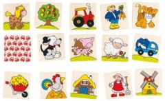 goki Memospiel Bauernhof Памятная игровая ферма