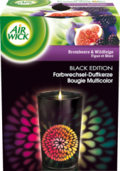 AirWick Свеча, изменяющая цвет, Аромо-свеча Black Edition BrombeereиWildfeige, 1 шт