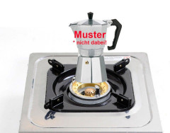 NJ The right choice NJ The right choice Gaskocher NGB-100, Edelstahl Camping Gaskocher 1 flammig Campingkocher NJ Правильный выбор газовой плиты NGB-100, походная газовая плита из нержавеющей стали, походная газовая плита с 1 пламенем