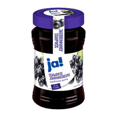ja! Варенье из черной смородины экстра 450г