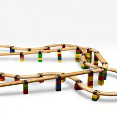 TOY2 40 Basis Connectors + Intersection 40 Track Connectos + Intersection 40 базовых соединителей + пересечение 40 соединительных звеньев + пересечение