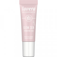 LAVERA Glow Skin Hydrating Fluid, 9 ml, Лавера Увлажняющий флюид для лица с эффектом сияния, гиалуроновая кислота и витамин E, 9 мл