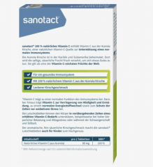 Sanotact Vitamin C Леденцы с витамином С, 30 шт