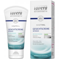 LAVERA Neutral Gesichtscreme, 50 ml, Лавера Крем для лица без отдушек для сверхчувствительной кожи, 50 мл