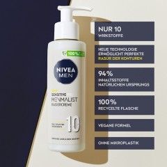 Nivea Sensitive Pro Menmalist Rasiercreme Крем для бритья Sensitive Pro Menmalist