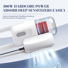 IBETTER IBETTER Akku-Handstaubsauger Matratzenreinigungsgerat,Milben Handstaubsauger,Handstaubsauger, 4500Pa Staubsauger,UV-C Sterilisation,HEPA Filter,Fur Allergiker, entfernt 99,9% Aller Milben,fur Matratzen,Sofas und Betten Беспроводной ручной пылесос