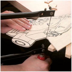 Pebaro Laubsagevorlage Fliegendes Huhn Шаблон листвы Летающий цыпленок