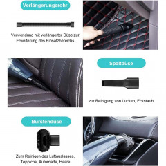 MOUTEN MOUTEN Akku-Handstaubsauger Multifunktionaler kabelloser Auto-Nass- und Trockensauger, Geeignet fur Autos, Wohnungen und Buros Беспроводной ручной пылесос MOUTEN, многофункциональный беспроводной автомобильный пылесос для влажной и сухой уборки, п
