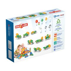 Geomag Geomag Magicube 4 Shapes Recycled Wheels 13  Teile Колеса Geomag Magicube 4 Shapes Recycled Wheels 13 шт.