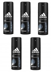 adidas men Deospray After Sport, Адидас Дезодорант спрей для тела After Sport 48 часов, 150 мл, 5 штук