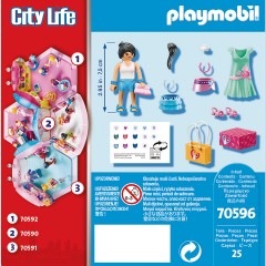 PLAYMOBIL PLAYMOBIL 70596 Fashion Girl PLAYMOBIL 70596 Модница
